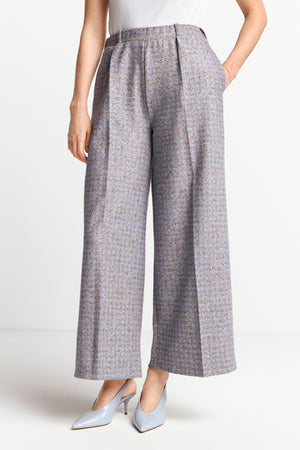 RICH&ROYAL JACQUARD PANTS 2407-950