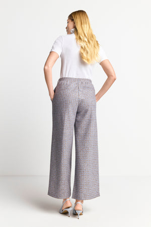 RICH&ROYAL JACQUARD PANTS 2407-950