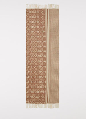 LIU JO Beige Stola mit Logo 2F3078