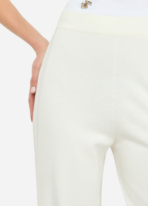 LIU JO Strick-Hose mit weitem Bein TF5207