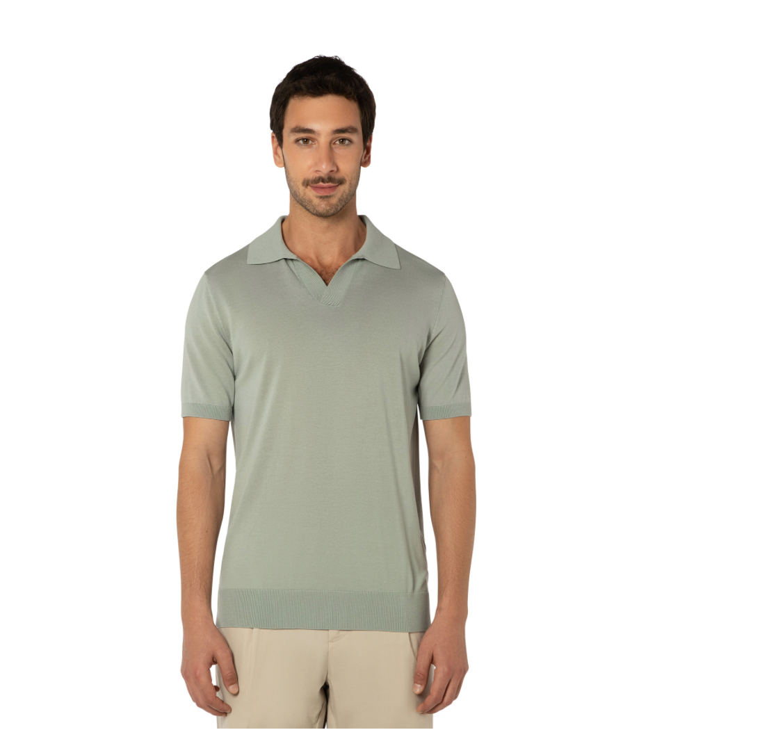 BENVENUTO POLO SHIRT mint green 27006-5058