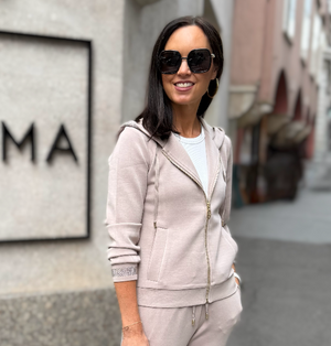 LIU JO Sweat-Jacke aus Scuba TF5302