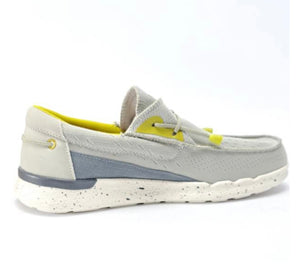 REPLAY HERREN-MOKASSINS ALCYON MESH GREY GMM11