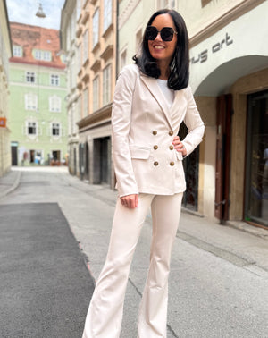 GUESS Blazer Doppelreihig stone W5YN39