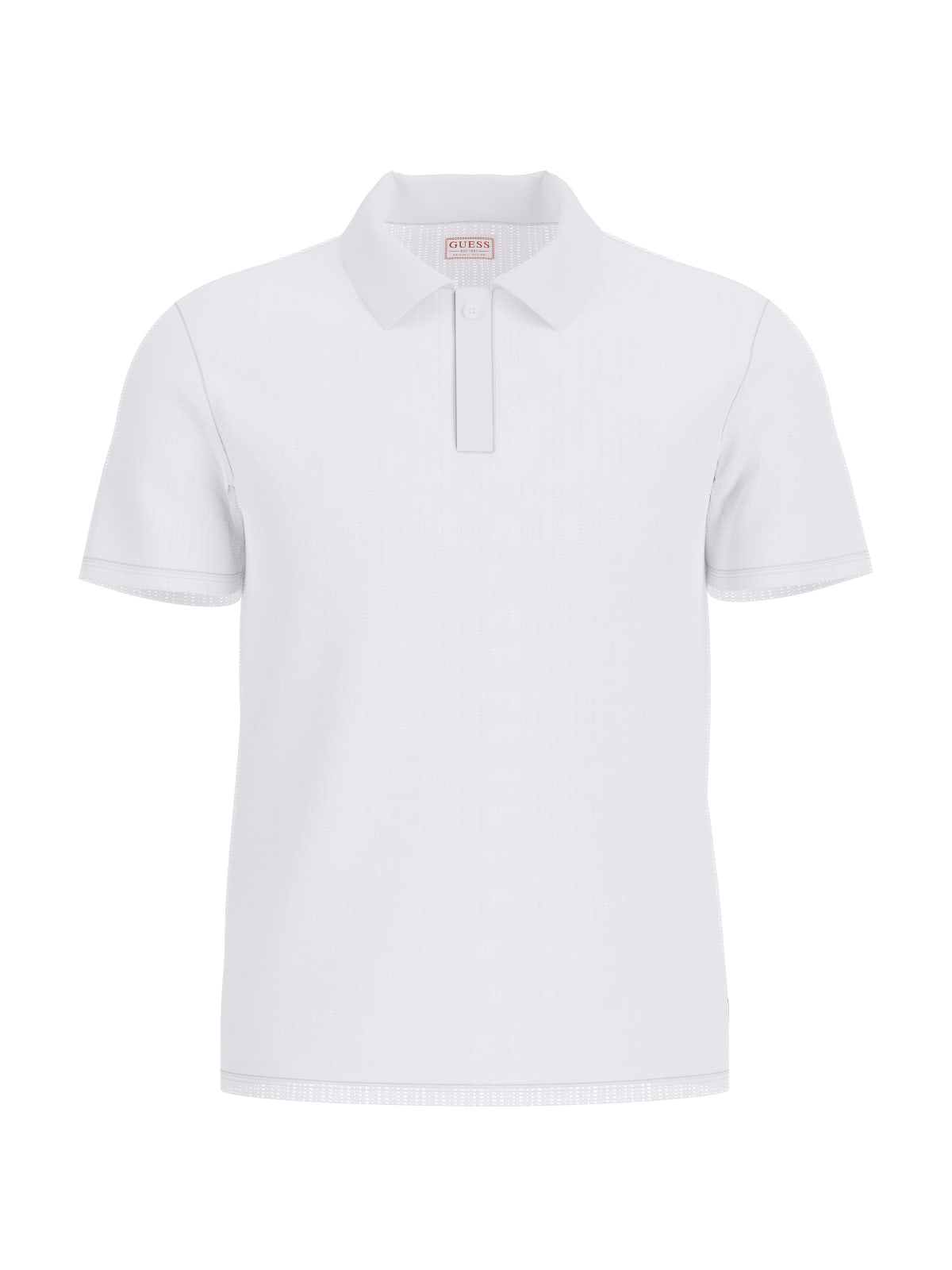 GUESS STRICK-POLO WEISS M5GP22