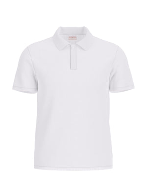 GUESS STRICK-POLO WEISS M5GP22