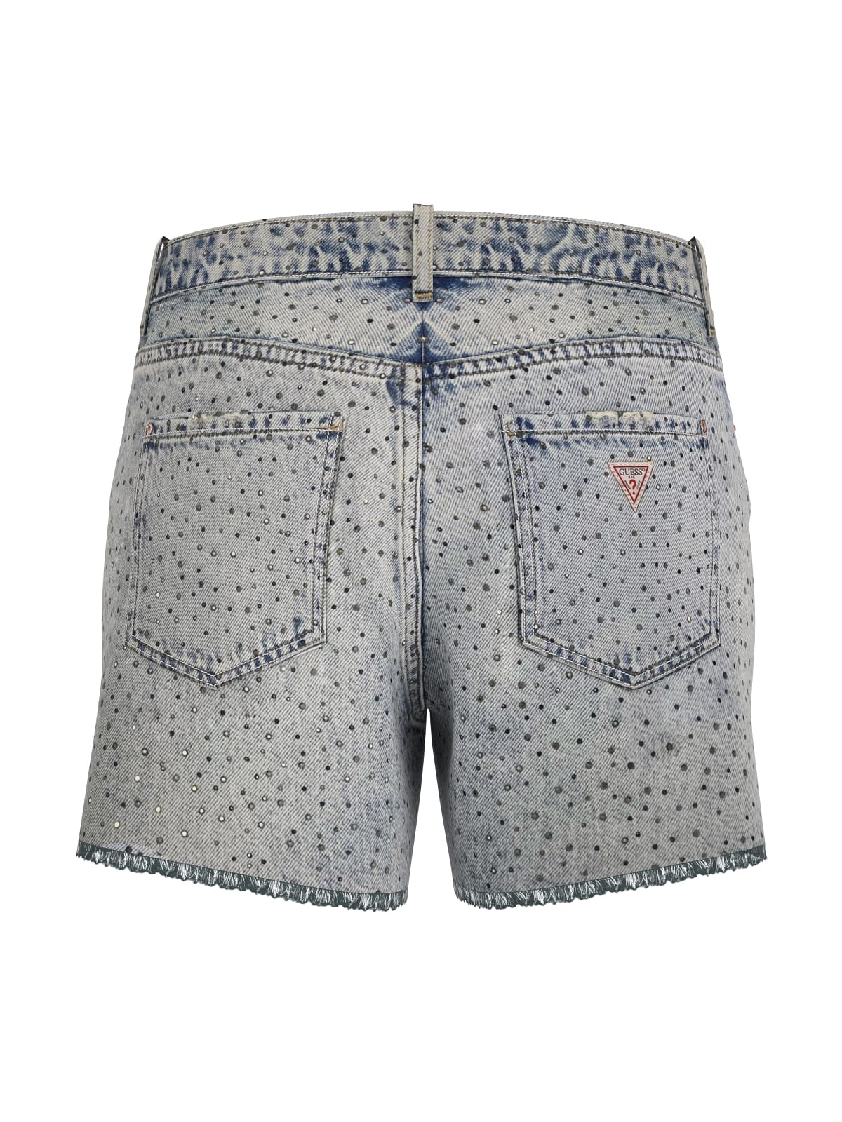 GUESS DENIM SHORT MIT STRASS W5GD74