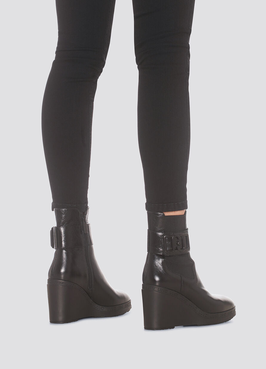 LIUJO BOOTIE BLACK LIA 02
