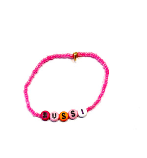 Armband "BUSSI" pink