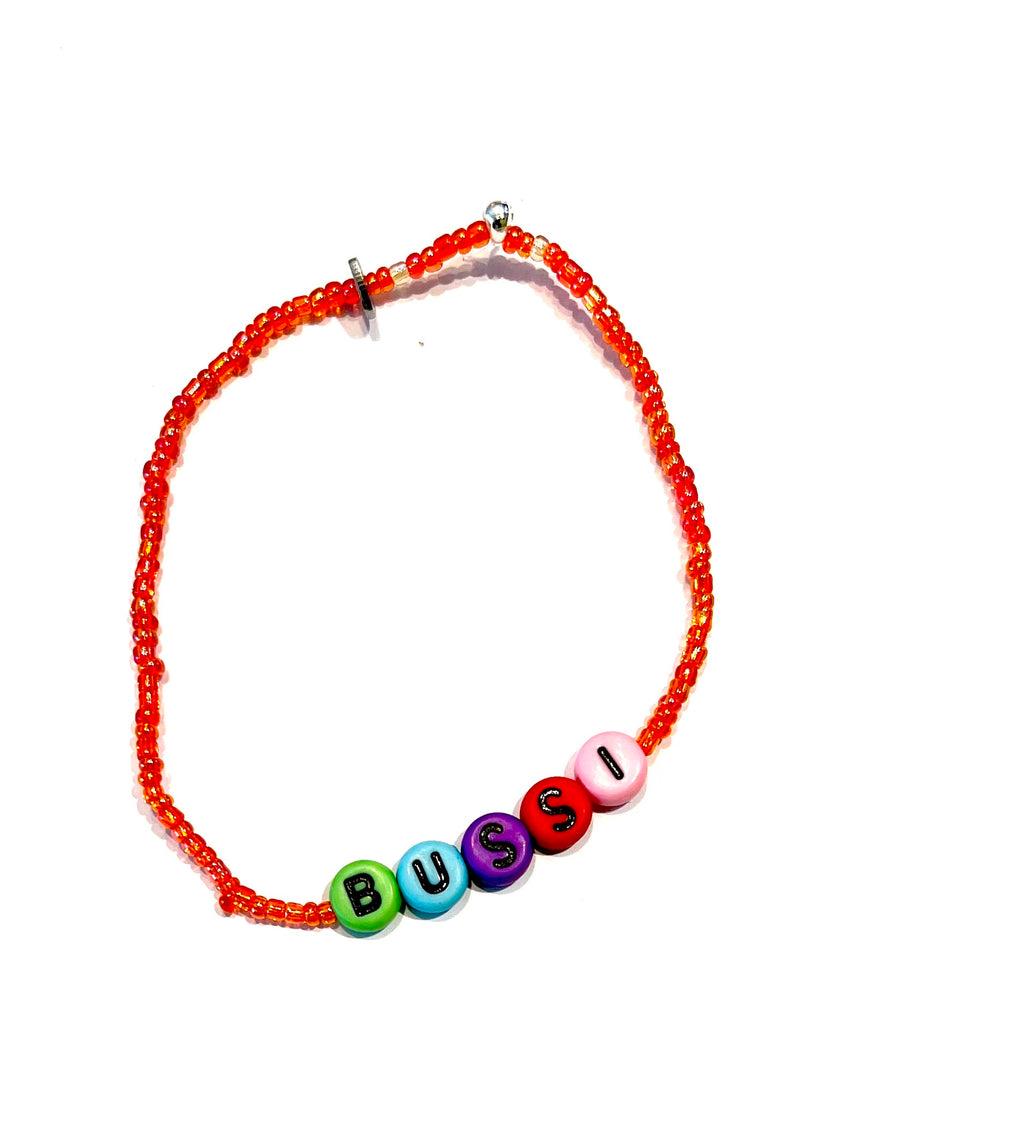Armband "BUSSI" orange