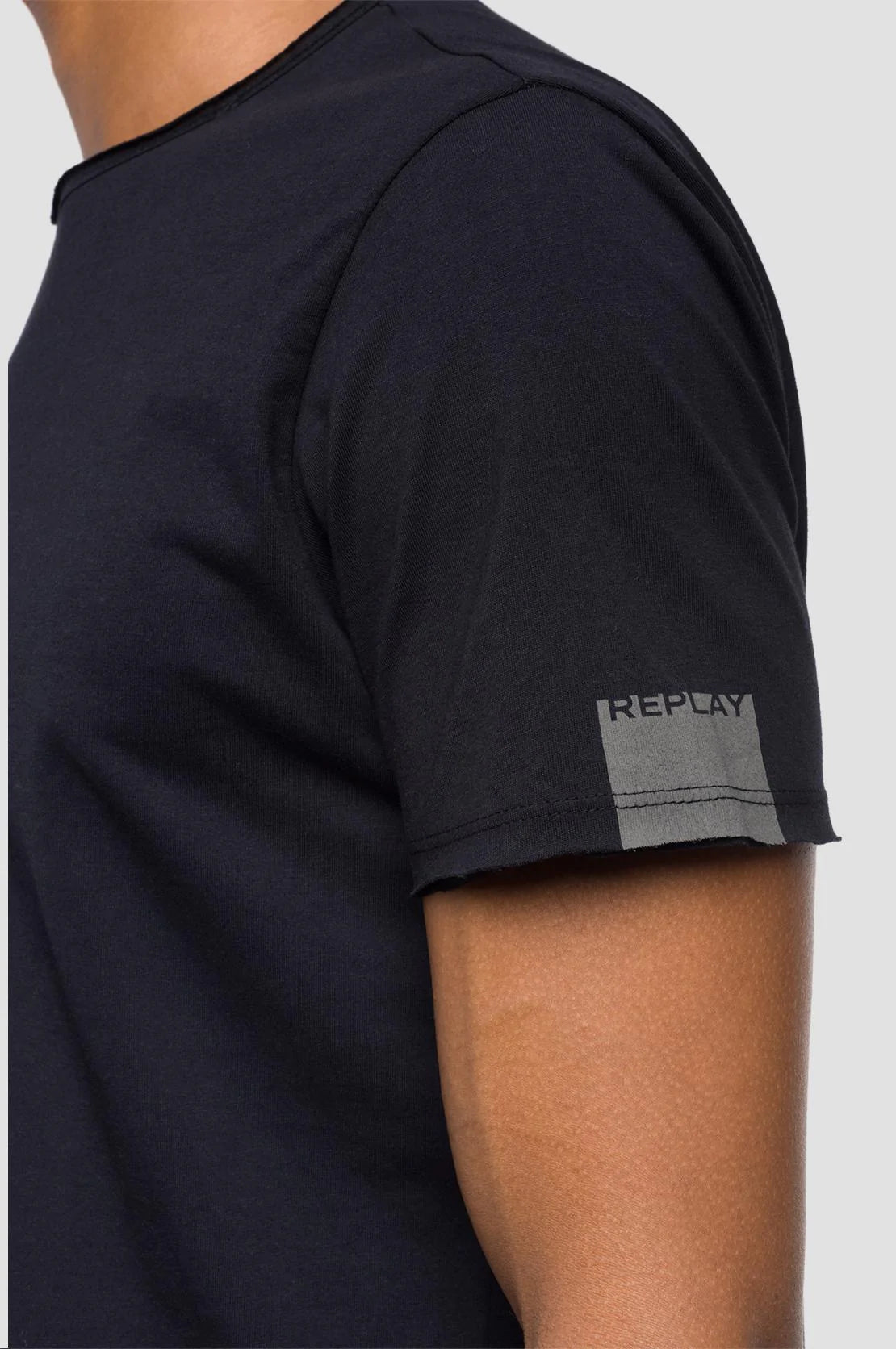REPLAY T-Shirt schwarz M3590